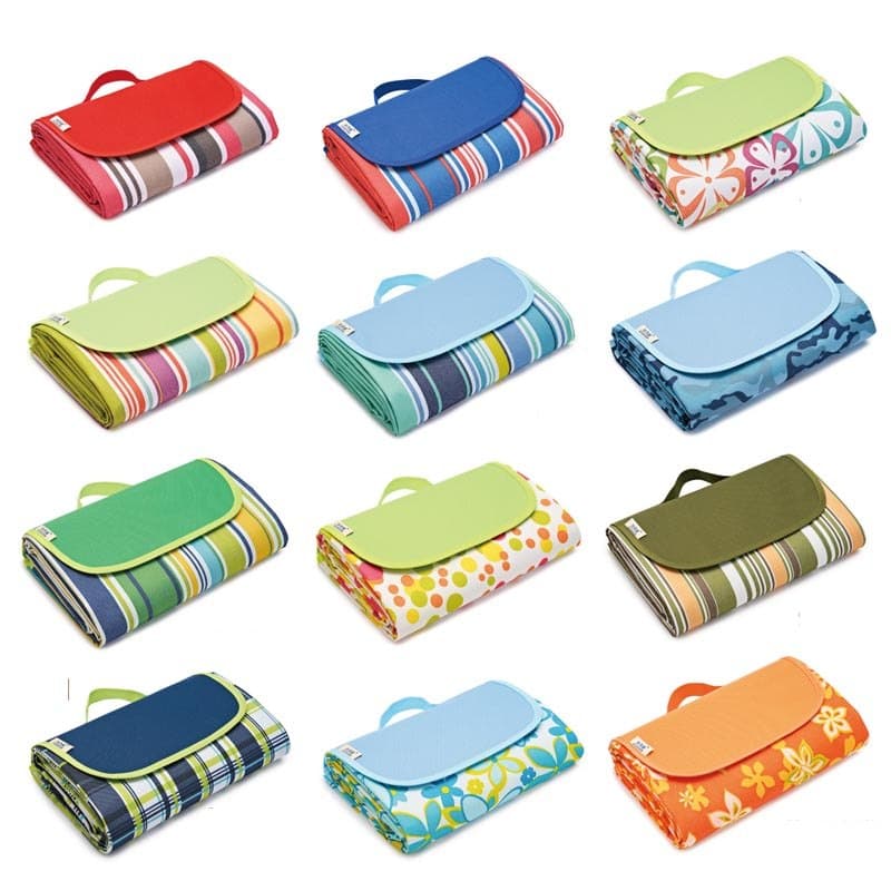 Tapete à prova de umidade ao ar livre duplo piquenique esteira primavera Outing piquenique à prova dwaterproof água engr