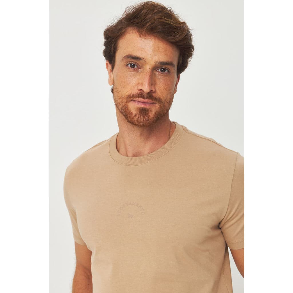 Camiseta Lettering Curve Masculina Acostamento