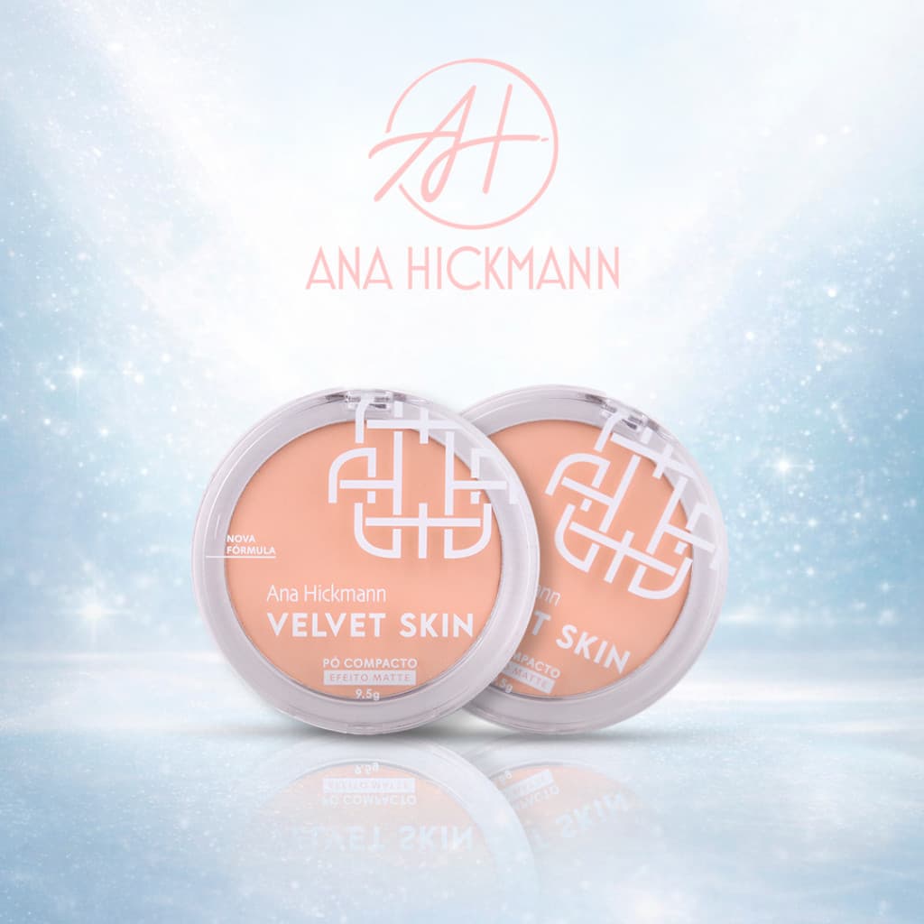 Pó Compacto CP25 - Compact Powder Velvet Skin Ana Hickmann
