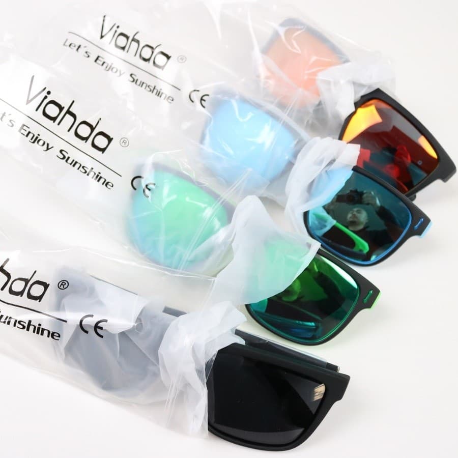 Óculos polarizados masculinos únicos americanos, óculos de sol para dirigir, pesca, esportes, tendência, Graffiti, óculo