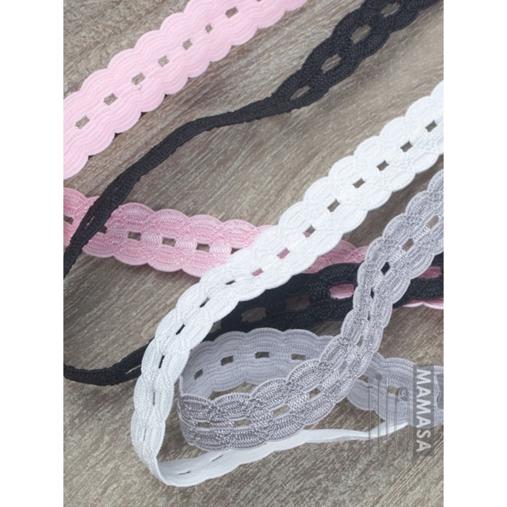 Alta qualidade 1.5cm moeda de cobre flor fita elástica renda DIY acessórios de roupas artesanais faixa de cabelo atada c