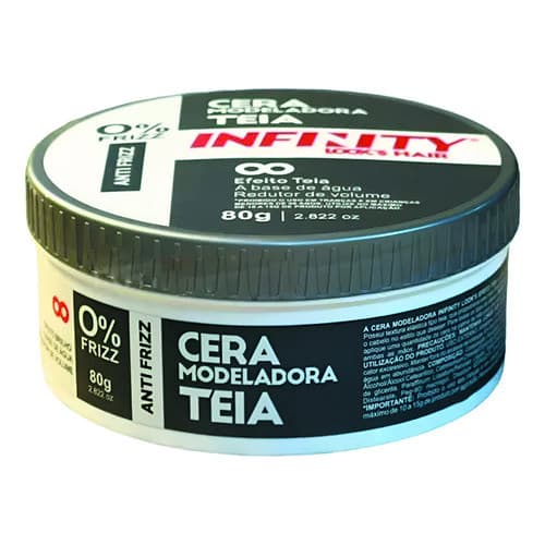 Pomada Para Cabelo Modeladora Cera Infinity 160g Look'shair 1 Pomada Efeito Teia