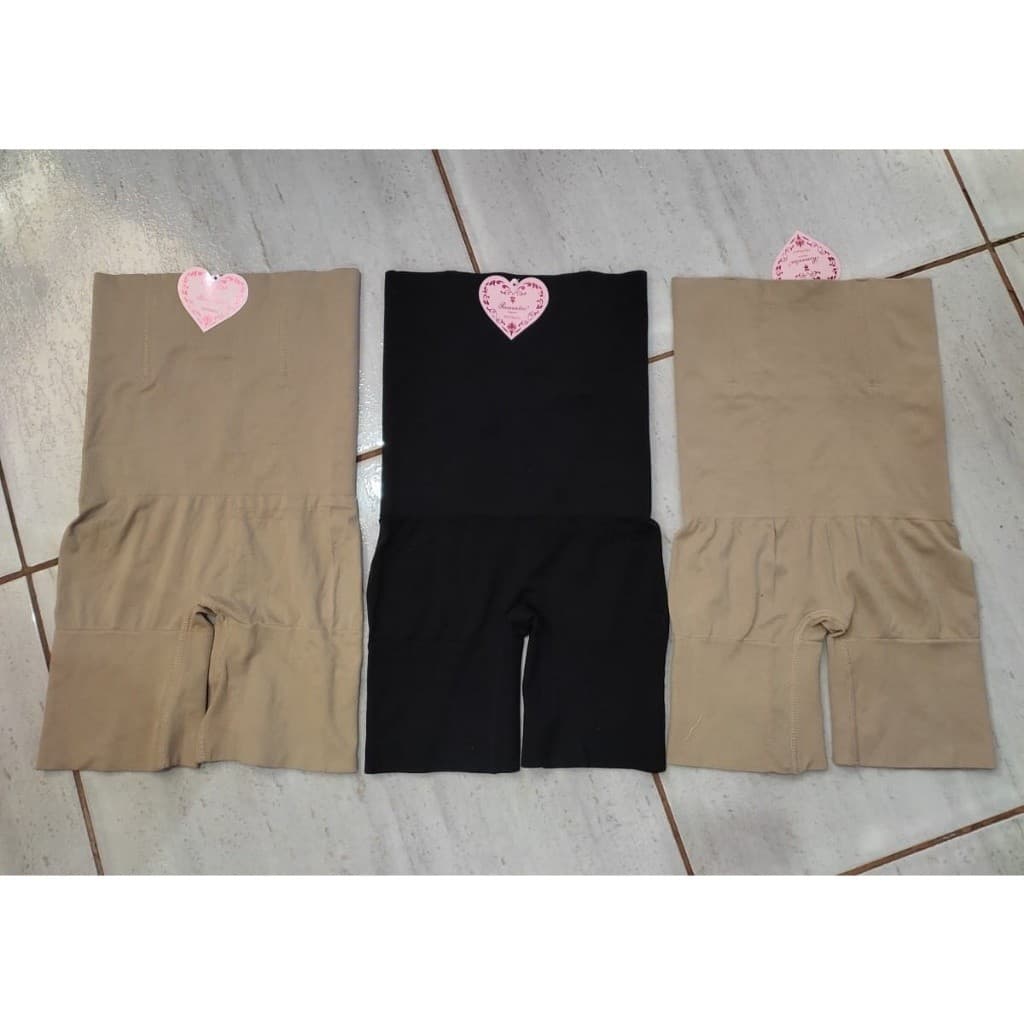 Kit com 2 Unidades de Cinta Modeladora - Aperta Barriga - Romance - Estilo Calcinha