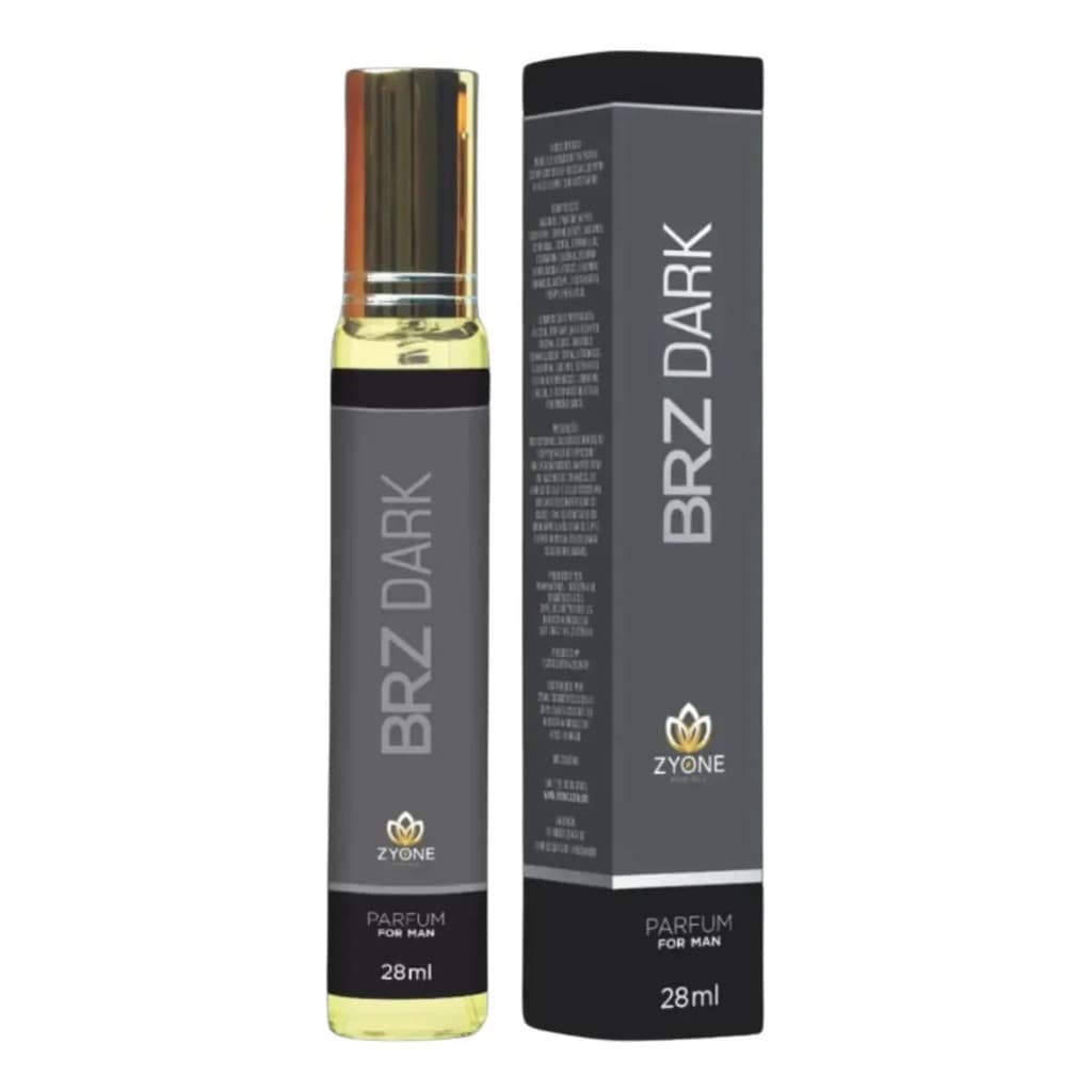 Perfume Masculino Brz 121 Dark 28ml - Perfume De Bolso Zyone
