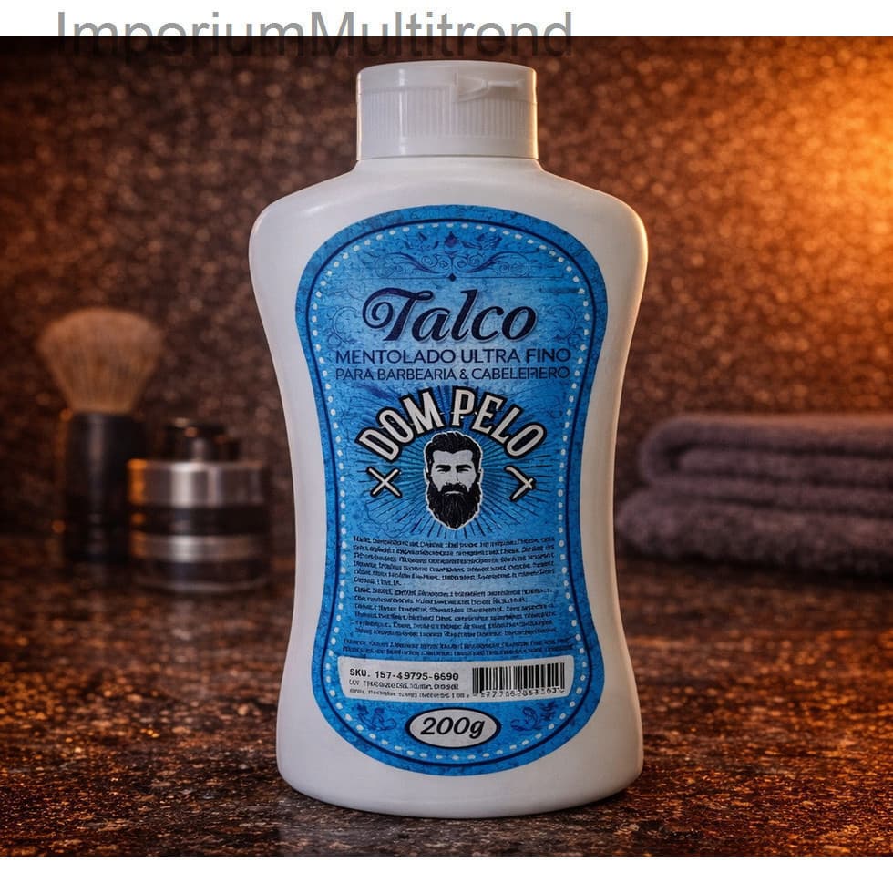 Talco mentolado ultra fino Dom Pelo QOI0