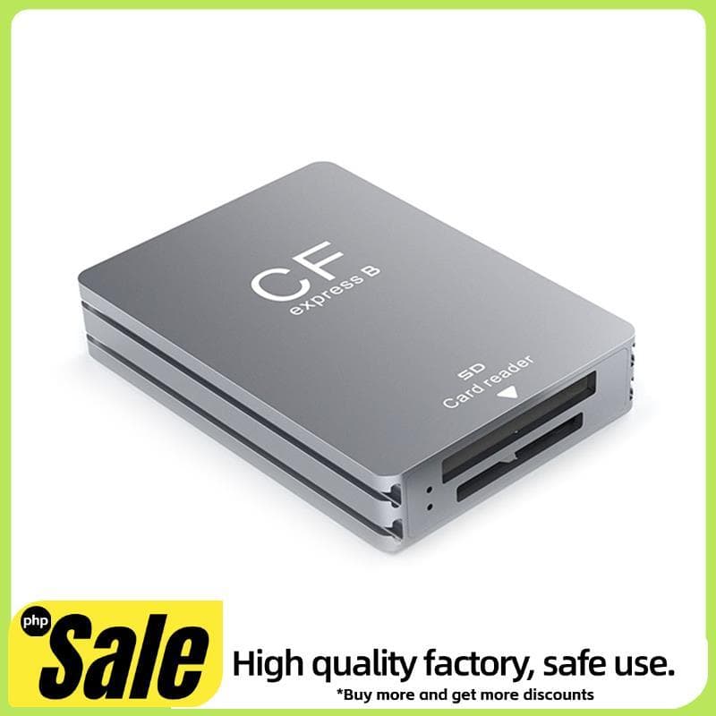 Leitor De Cartão SD De Slot Duplo 2 Em 1 CFexpress Type B USB3.2 10 Gbps Portátil CF Express Adaptador De Memória +