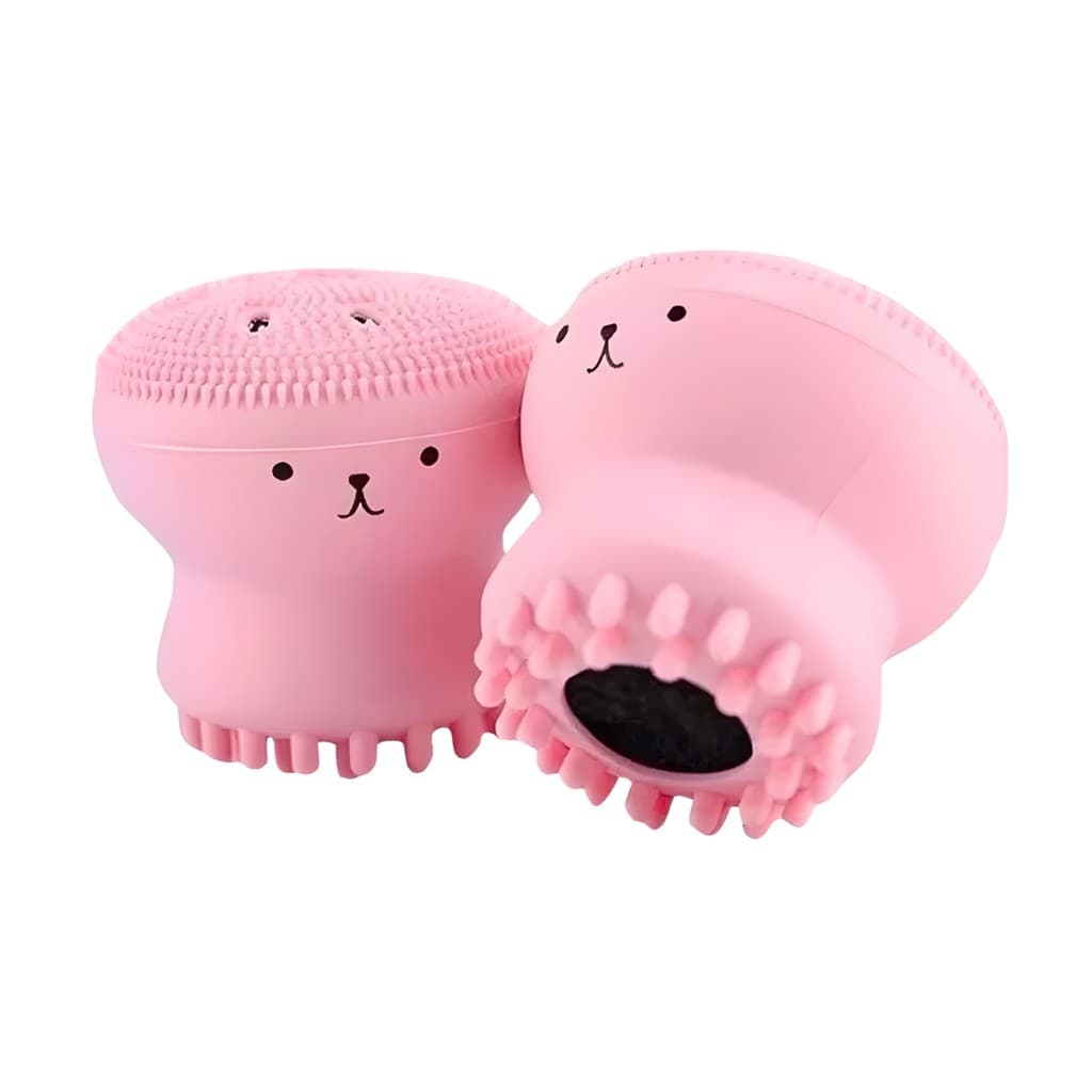 Esponja Polvo Massageadora de Limpeza Facial