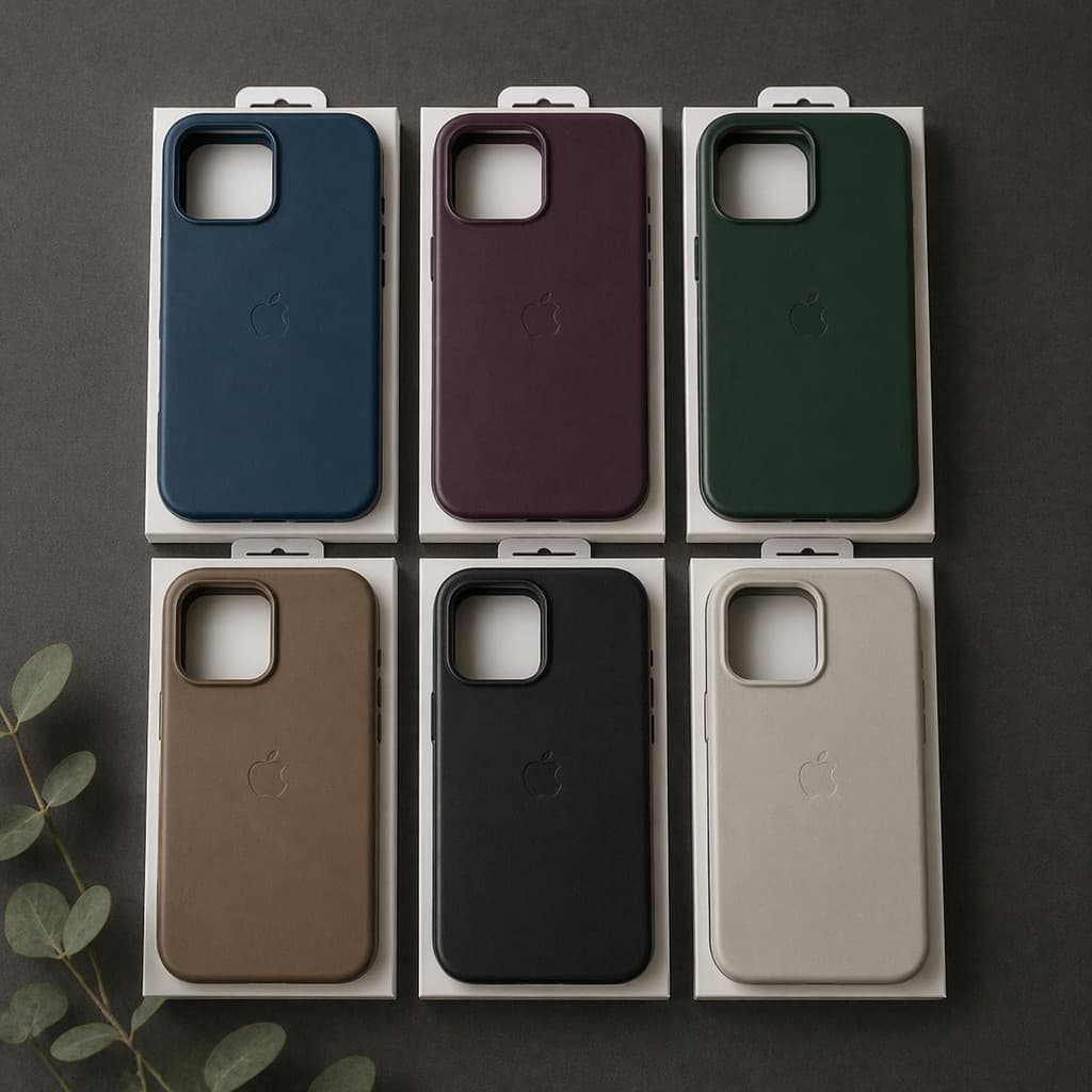 Capa de Couro Clássica Para iPhone 13 14 Pro Max Elegante Toque Suave Alta Qualidade