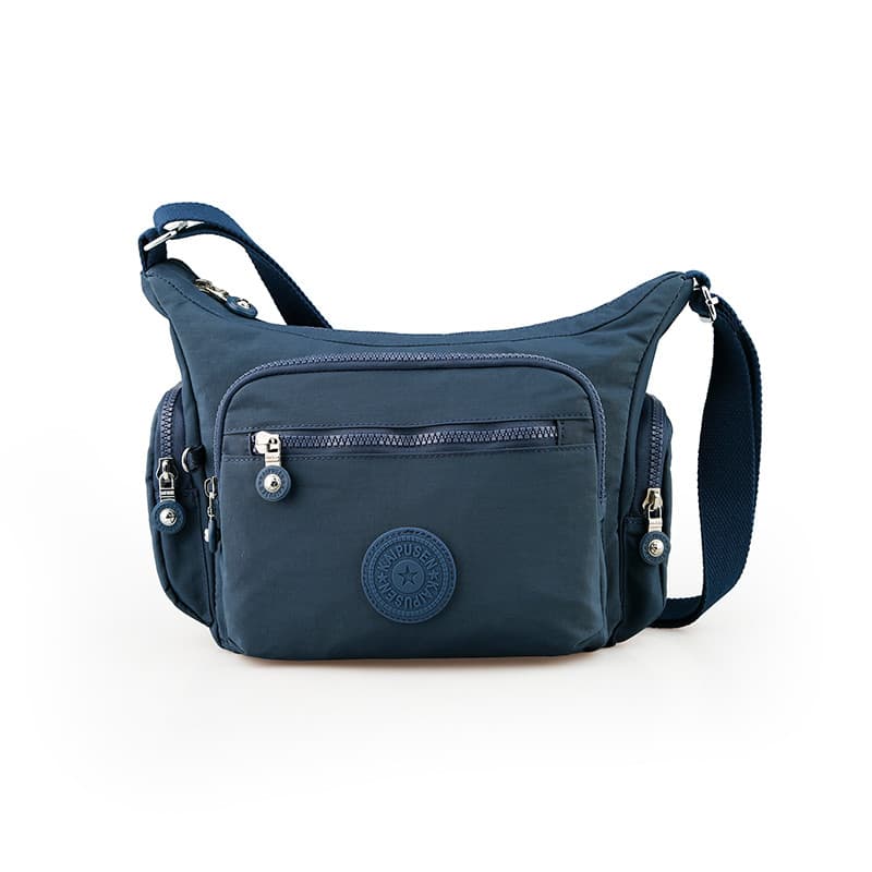 Clássico Casual saco do mensageiro confortável viagem pequeno médio pano saco de viagem bolsa de ombro Multi-camada leve