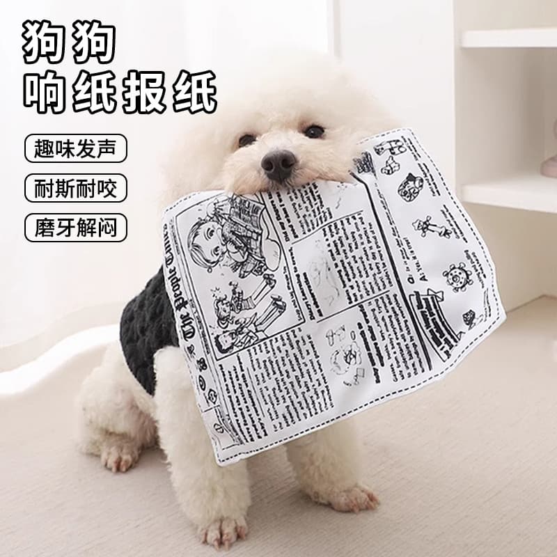 Brinquedo para cachorro, simulação de voz, jornal, consumo de animais de estimação, força física, interativo, provocador
