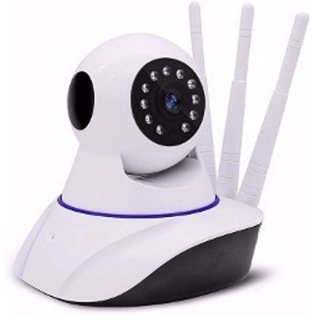 Câmera Ip 3 Antenas Wireless 3ª Geração Wifi C/ Visão Not...