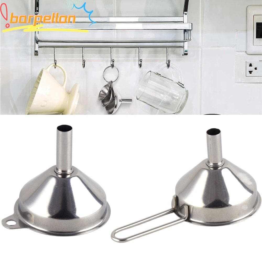 Funil De Filtro BARPELLON , Aço Inoxidável De Óleo De Cozinha De Especiarias De Boca Larga , Ferramenta De Derramamento