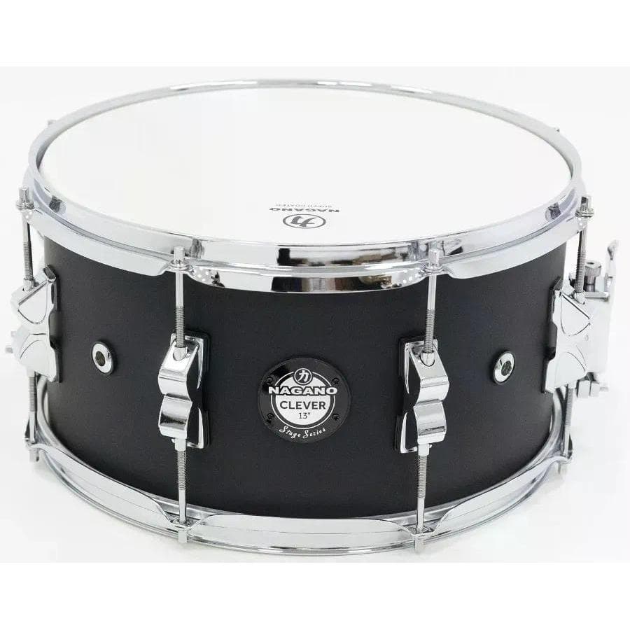 Caixa Nagano Stage Series Clever Satin Black SBK 13x7¨ com 8 afinações e 4 respiros de ar