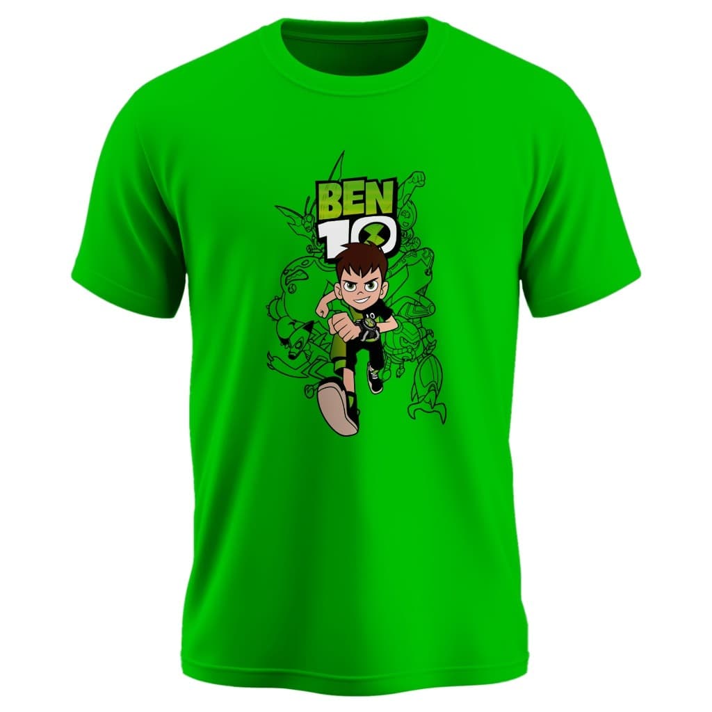Camisa Ben 10 Omnitrix Infantil & Juvenil ALTA Qualidade ENVIO IMEDIATO!