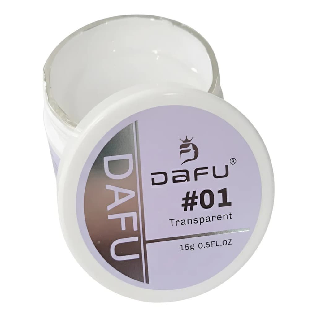 Gel de Construção Dafu 15ml Cor 01 - Alongamento e Fibra