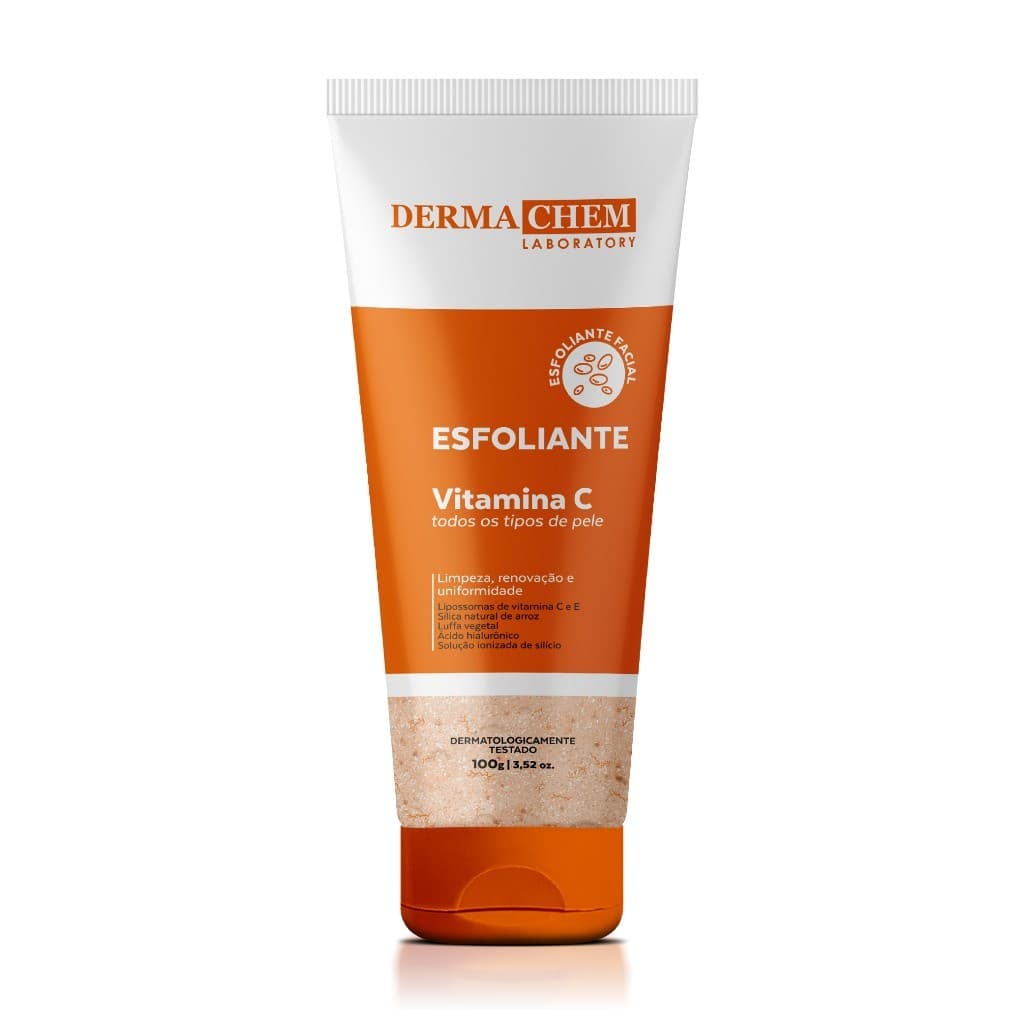 Gel Esfoliante Facial Vitamina C 100ml Dermachem