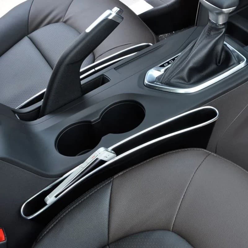 KIT 2 ORGANIZADOR PORTA OBJETOS CARRO ESCONDERIJO BOLSO PORTA TRECOS BANCO DIANTEIRO AUTOMOVEL