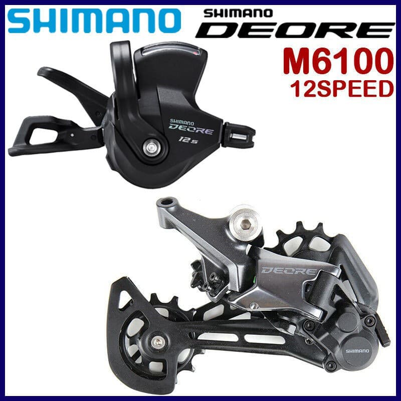 Shimano Deore M6100 12 Velocidades Mtb Grupo Sl Rd M6100 Shifter Desviador Traseiro Mtb Bicicleta