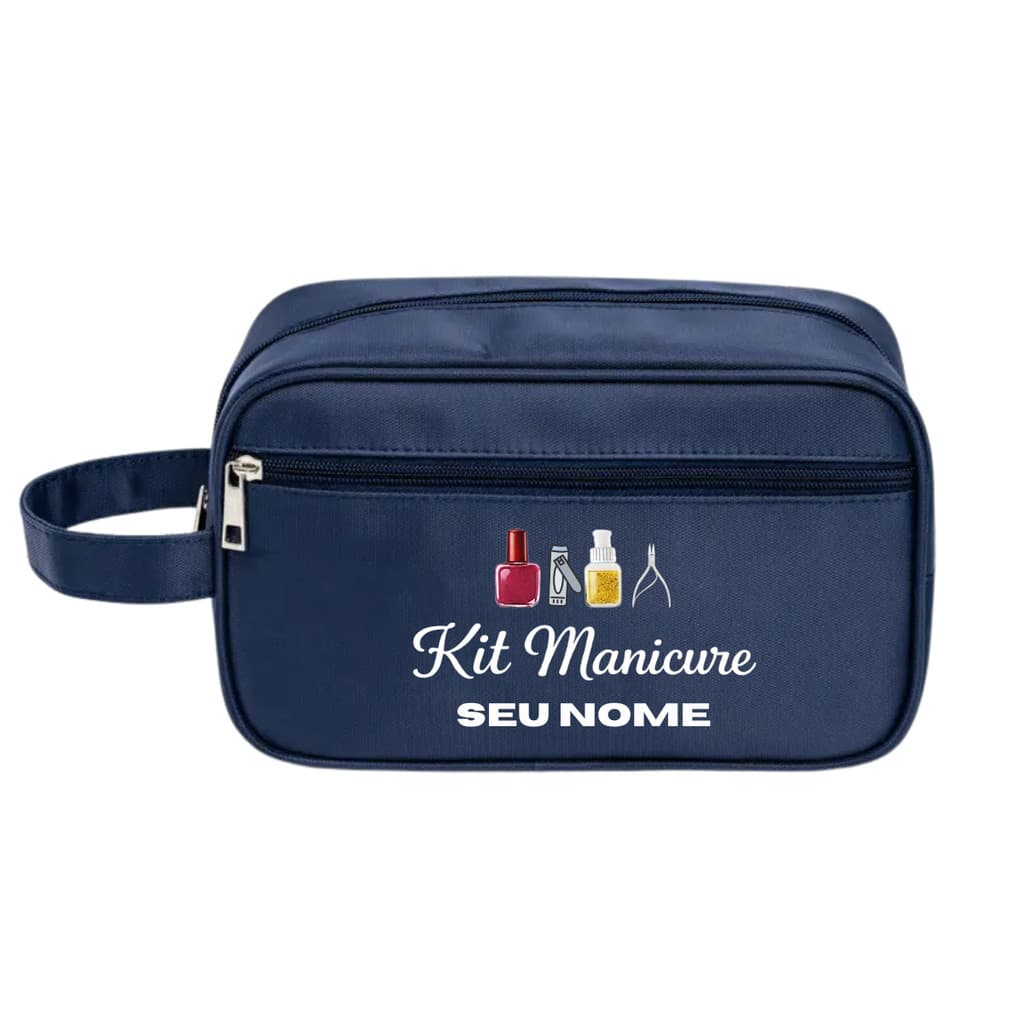 Bolsa Necessaire Manicure Com Nome  Resistente impermeável