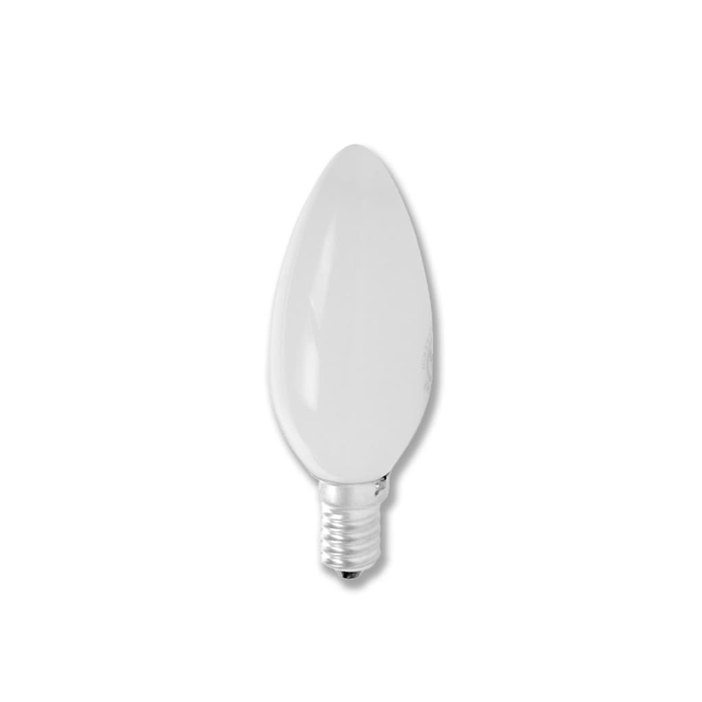 Empalux Jogo 5 Lâmpadas Vela 25W E14 127V Luz Amarela Decorativa Clássica