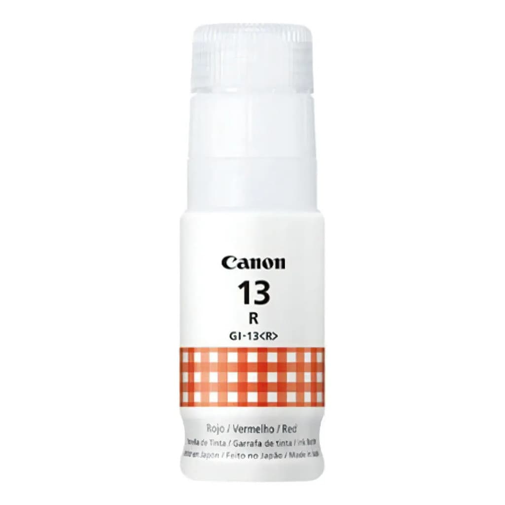 Refil De Tinta Canon Gi 13 R Vermelho