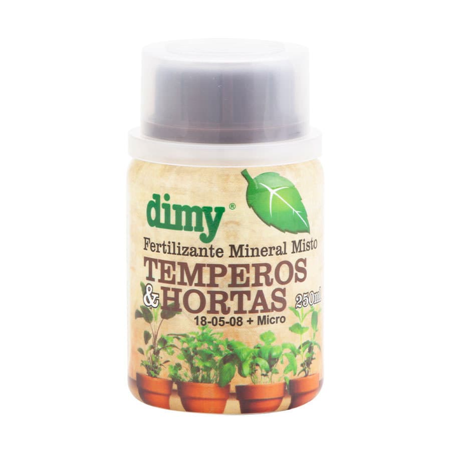 Fertilizante Temperos e Hortas Dimy NPK 18-05-08 Adubação