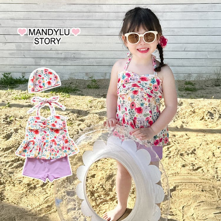 Crianças maiô bebê menina maiô Split Sling Bikini 2/3/4/5 anos de idade 2025 novo estilo menina Boxer