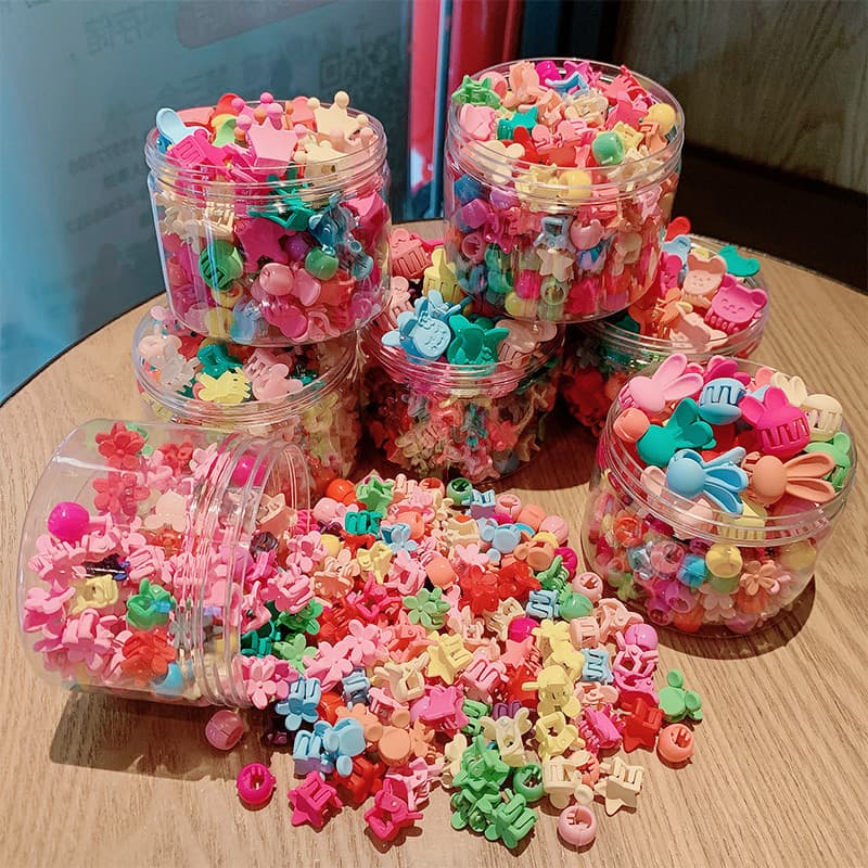 Crianças acessórios para o cabelo do bebê grampo de cabelo princesa menina pequena garra clipe de cabelo quebrado menina
