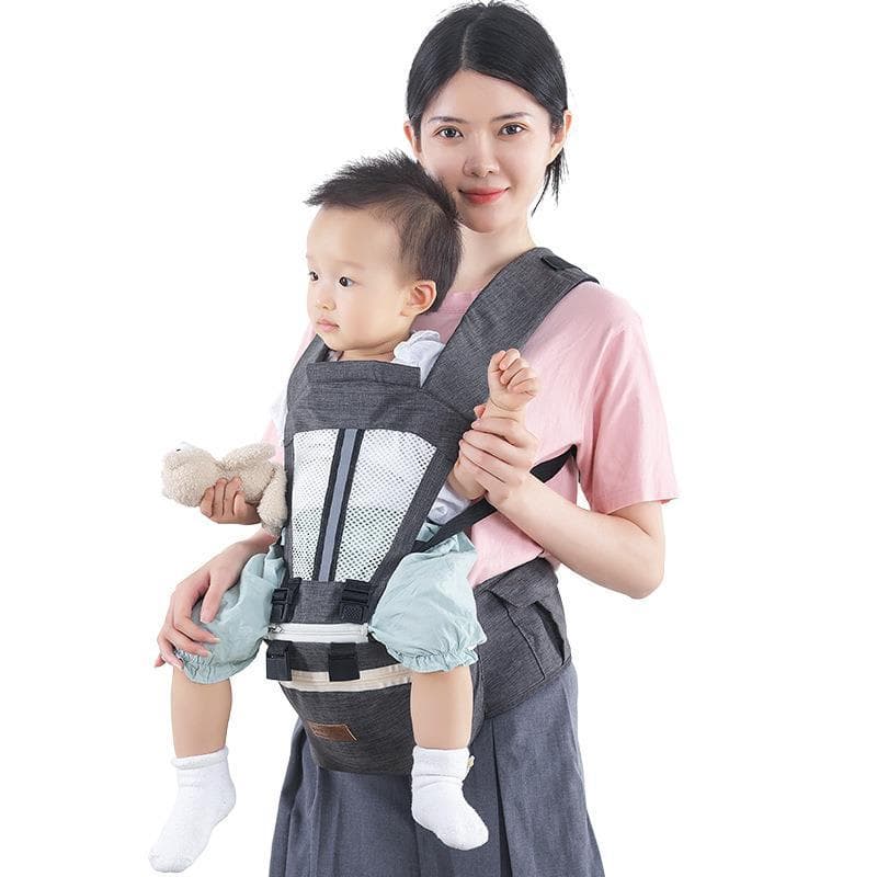 Banqueta de cintura para bebê, leve, quatro estações, multifuncional, frontal e traseira, porta-bebês de dupla utilizaçã