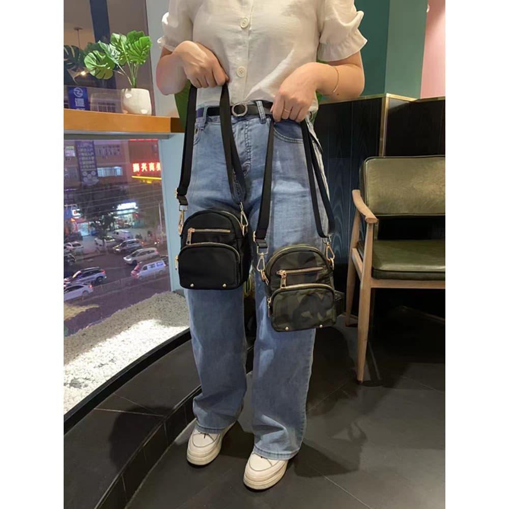 Bolsa novo estilo moda celular bolsa pequena All-Match Popular bolsa de ombro versão coreana bolsa transversal leve Casu