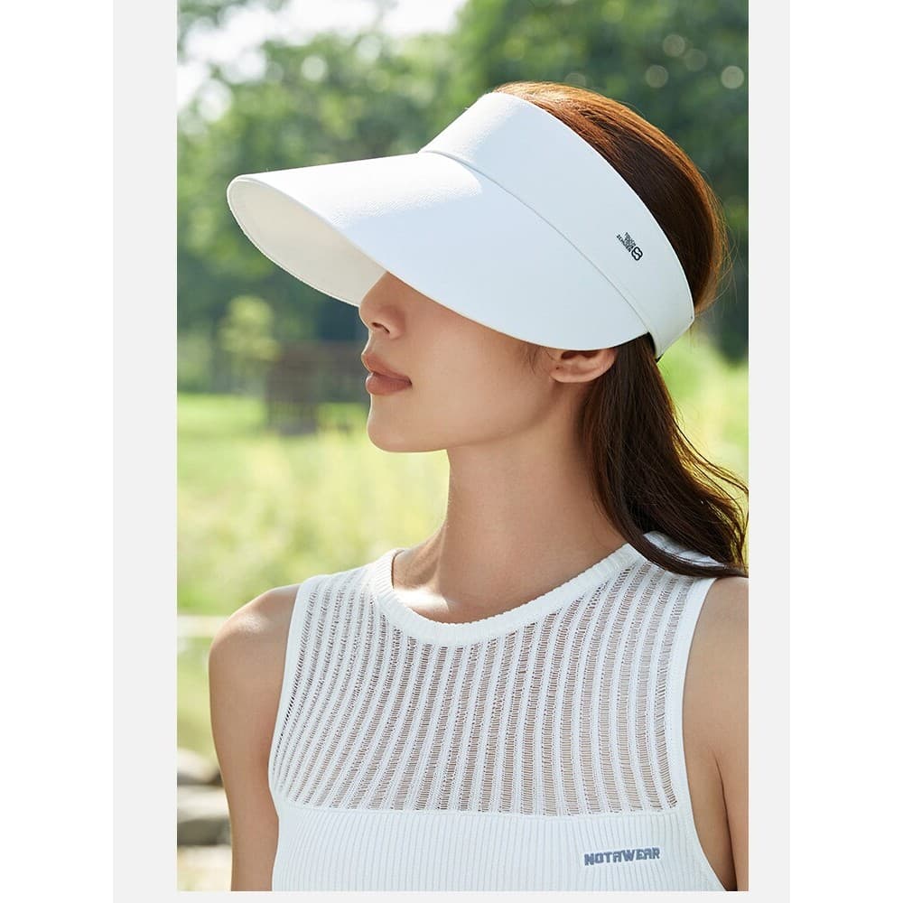 Chapéu de golfe feminino capa rosto chapéu de sol protetor solar Anti-ultravioleta aba grande esportes ao ar livre chapé