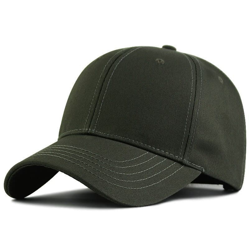 Bonés Esportivos Masculinos de Algodão Rígido em Cor Sólida, Boné de Sol Simples para Mulheres, Bonés Snapback Hiphop, B