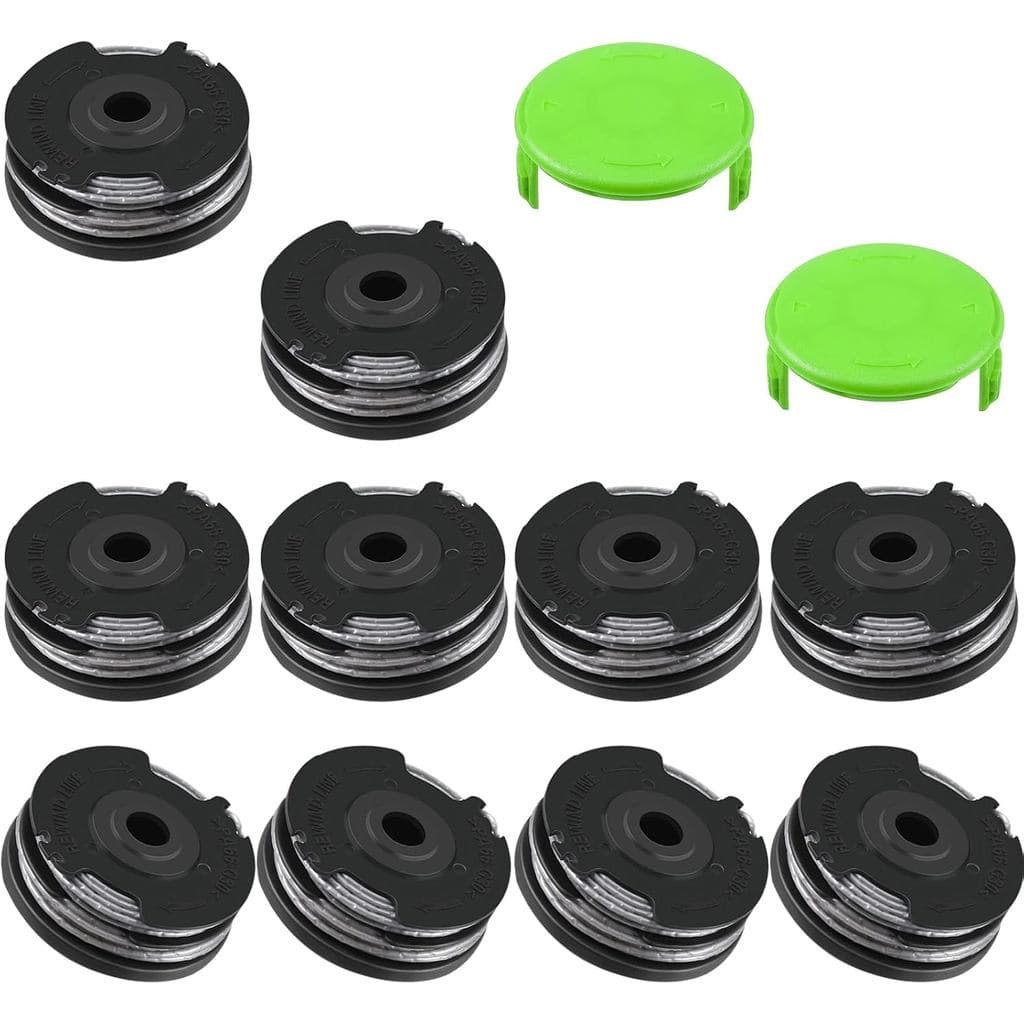 2900719 Carretel de Reposição para Aparador de Grama Greenworks 0.065" com Alimentação Automática de Linha Dupla + Tampa