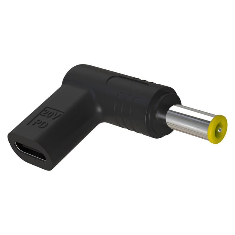 Plug adaptador para carregamento Type-C compatível com notebooks Samsung Modelo IF-228 5.5*3.0