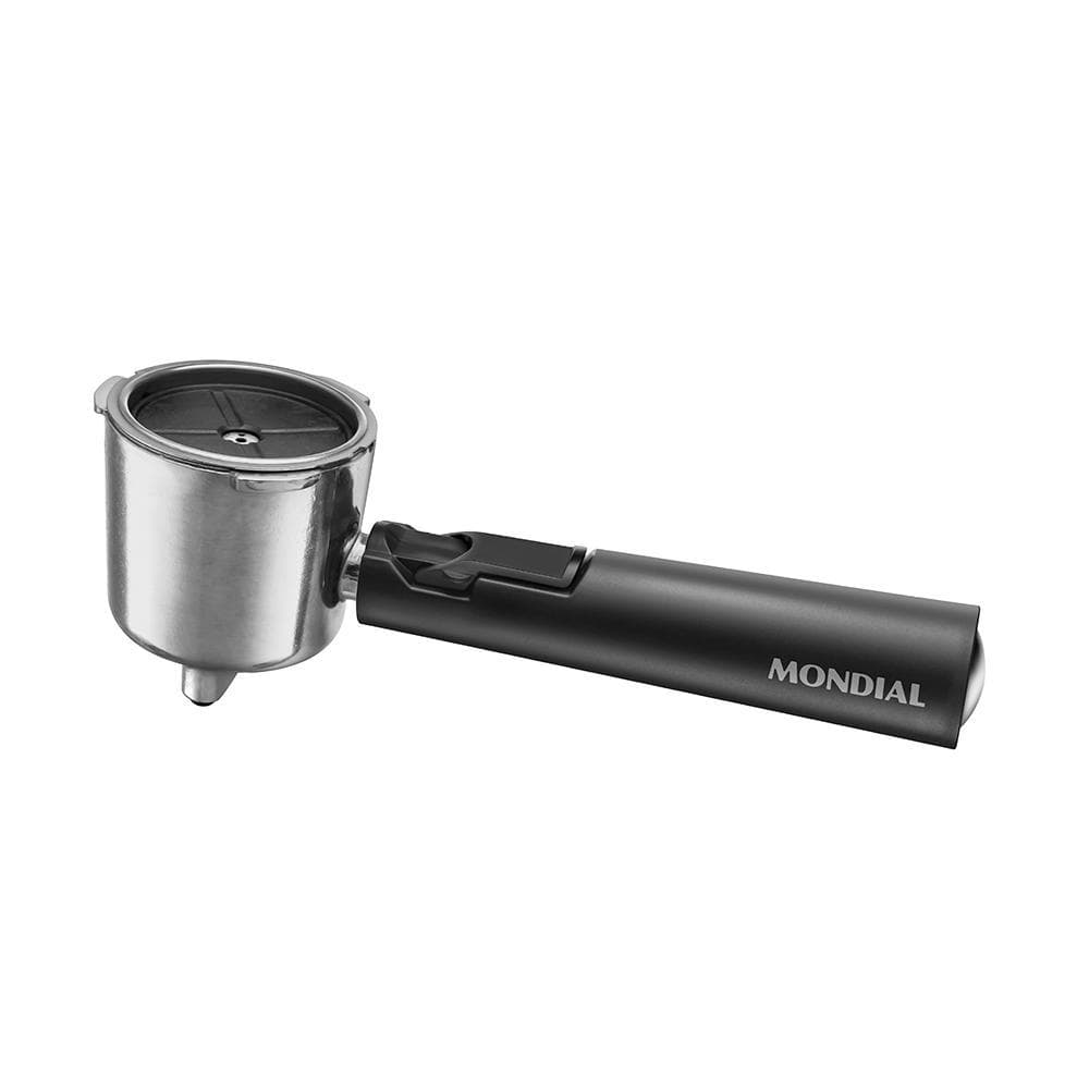 Porta filtro para Cafeteira Espresso Mondial Dolce Crema 20 Bar C-20-EC Mondial Preto/Inox CPC-NP