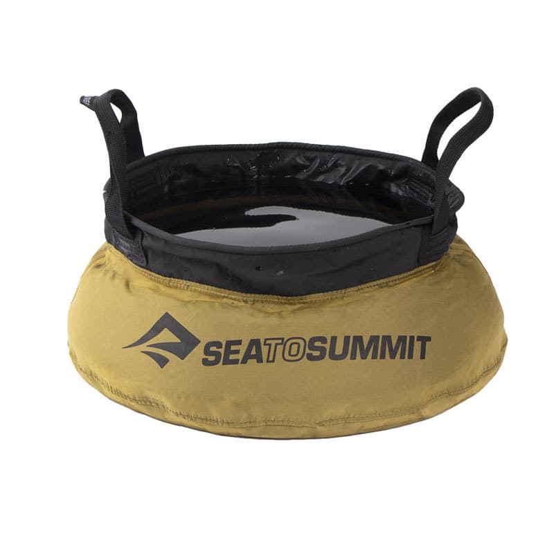 Seatosummit Bacia de água dobrável para acampamento ao ar livre, lavagem de vegetais, viagem, lavatório portátil para ba