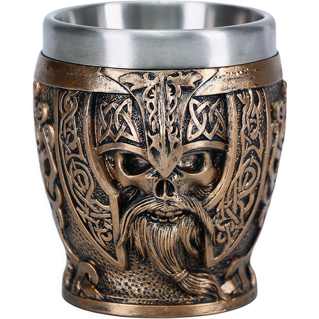 Copo de Shot em Forma de Crânio, Engraçado, Estilo Vintage, Esqueleto D&D, 1,7 oz para Whisky, Tequila, Vodka, Bebidas A