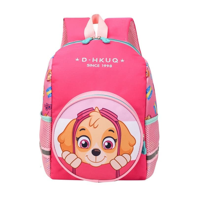 Mochila infantil UWWX PAW Patrol Skye, respirável, resistente ao desgaste, leve, mochila escolar estampada.