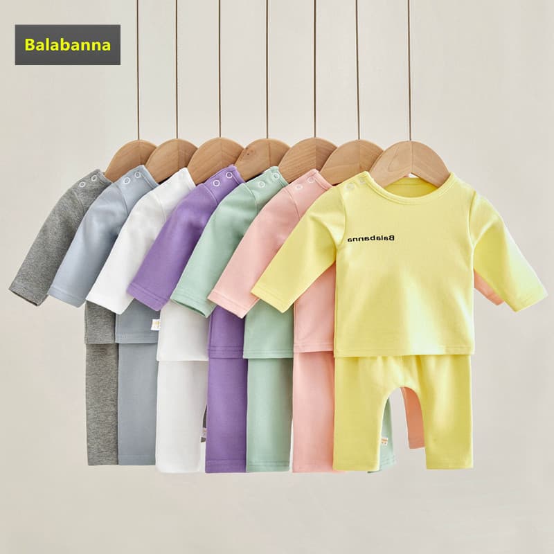 Infantil puro algodão cintura alta proteção da barriga recém-nascido primavera outono terno masculino feminino bebê Bott