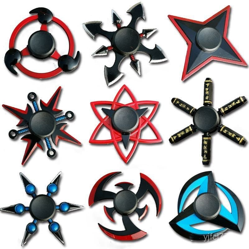 Brinquedo de alívio de estresse fabricado em metal com design criativo, pião rotativo indicado para uso infantil e adult