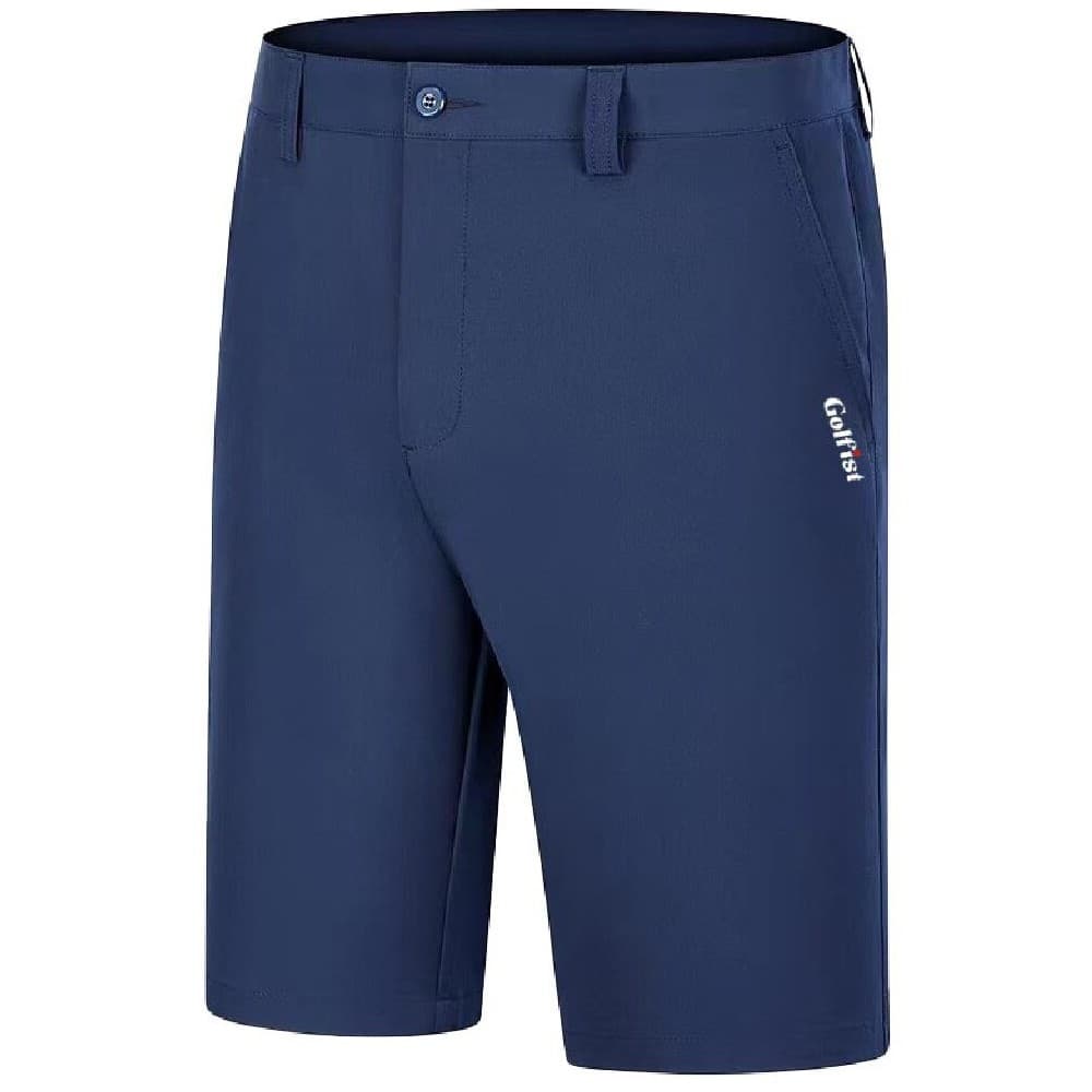 Shorts de golfe masculino de secagem rápida respirável não-ferro estiramento calças esportivas casuais ao ar livre calça