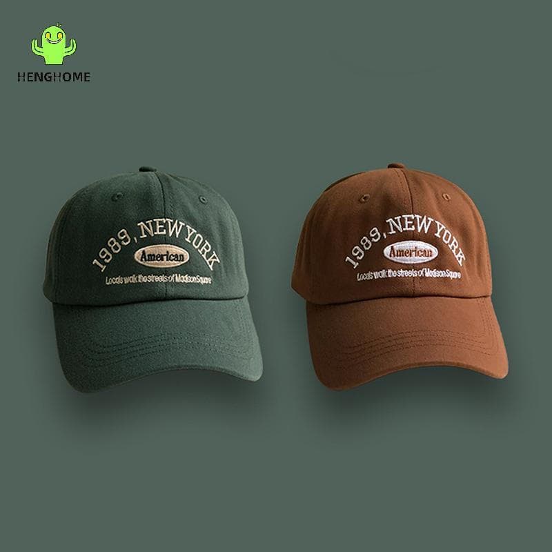 HENGHOME Boné De Beisebol Ajustável Casal Masculino E Feminino Moda Hip Hop Chapéu Coreano Topi Unissex *