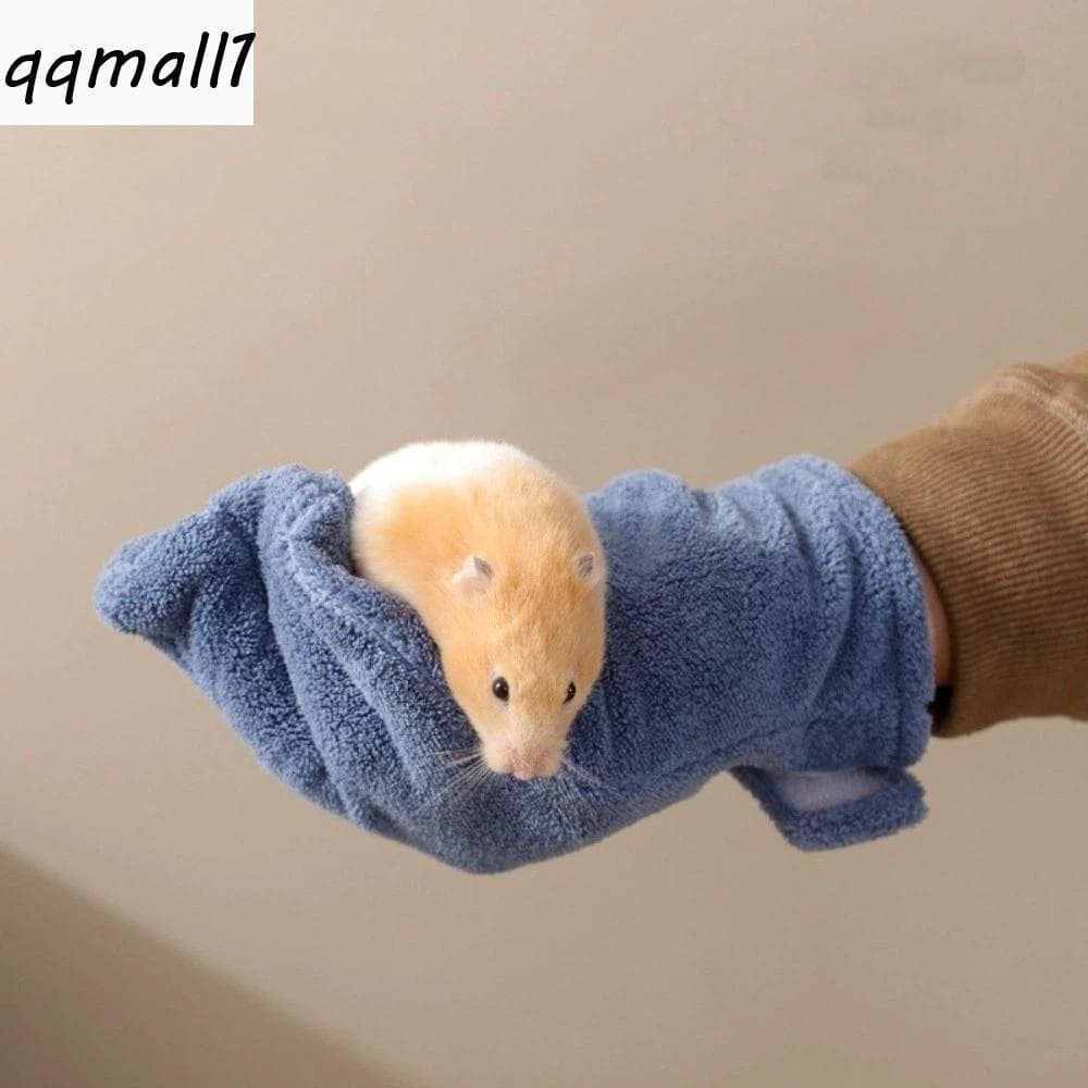 Luvas Anti-Mordida QQMALL1 , Resistentes Ao Desgaste Para Manejo De Animais De Estimação , Ajustáveis
