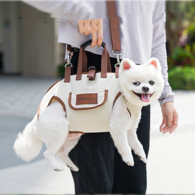 Bolsa De Viagem Conversível Respirável , Mãos Livres , Para Transporte De Animais De Estimação , Com Clipe De Arneses ,