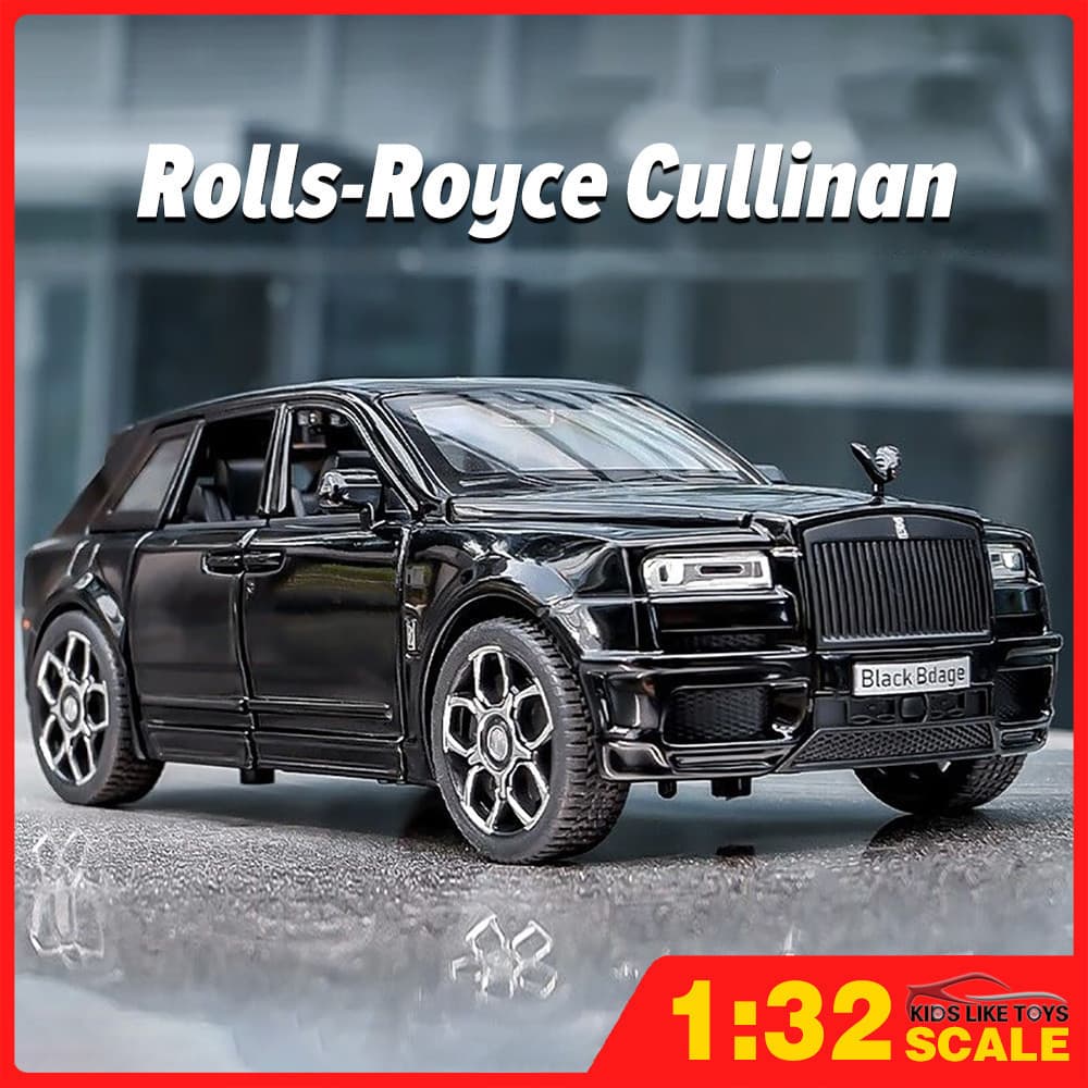 KLT 1 : 32 Rolls-Royce Cullinan Diecast Modelo Carro Liga Carros Brinquedos Coleção Presente Para Crianças Menino Menina