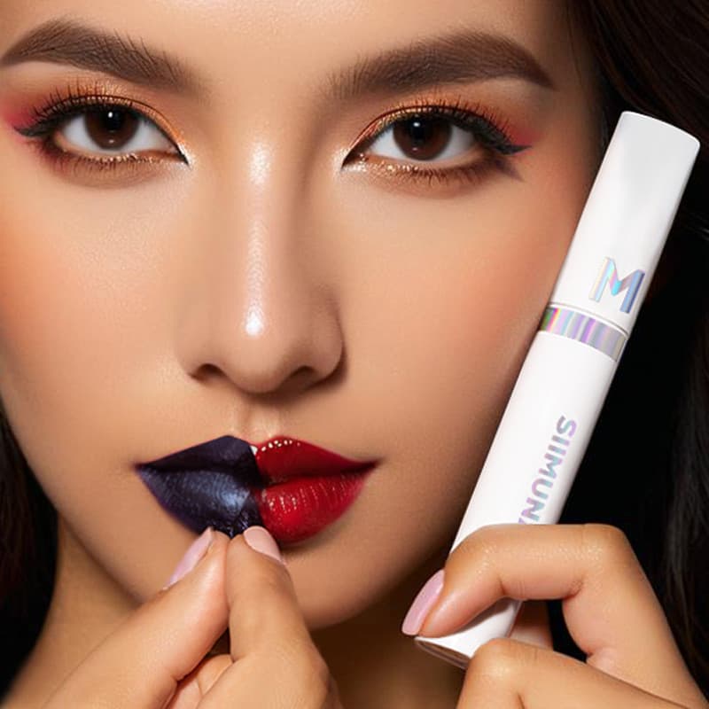 Batom Peel Off Lançamento Tinta Labial Descascável Longa Duração e Não Transfere Hidratação Intensa Acabamento Matte