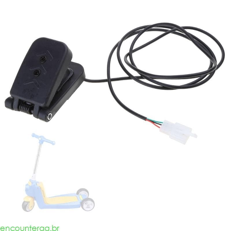 Encontrora Acelerador Pedal Interruptor Controle Velocidade Para Bicicletas Elétricas Scooter ATV