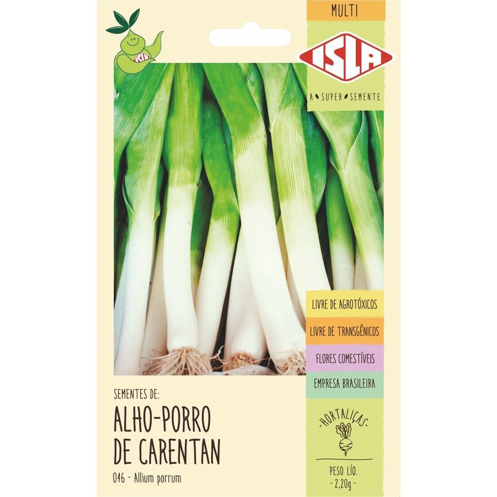 Sementes de Alho - Porro De Carrentan