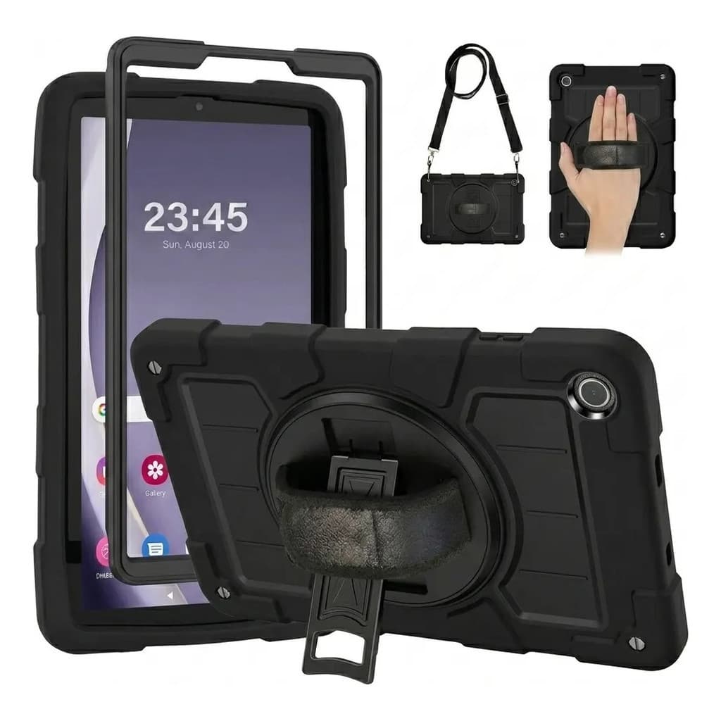 Capa Á Prova De Queda 3 Em 1 Para Galaxy Tab A9 8.7pol
