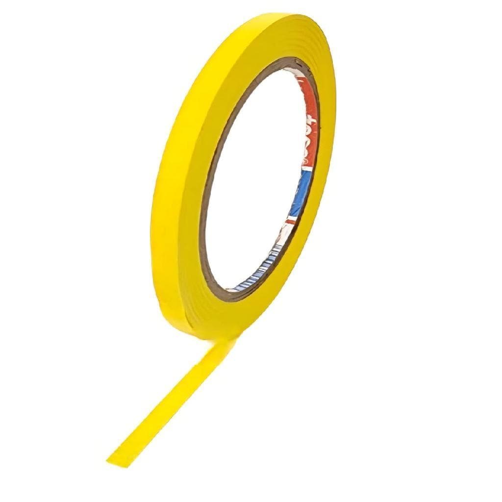 Fita Crepe Amarela Profissional 06mmX50m Tesa